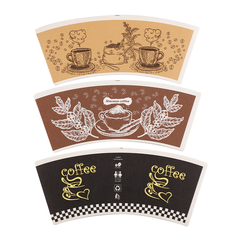 PE コーティングされたホット紙カップ ファン