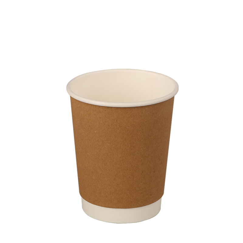 8オンス二重壁ホットコーヒー紙コップ