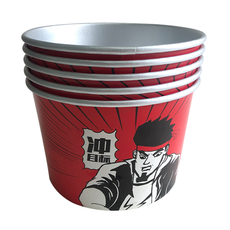 1500ML 加熱アルミホイル紙サラダボウル