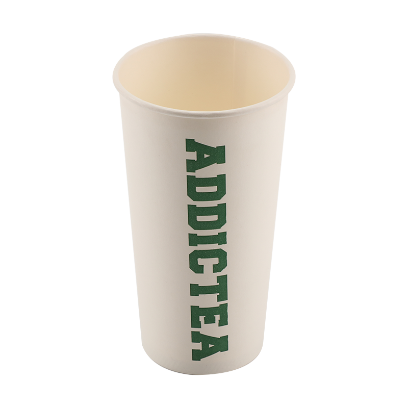 22オンスのプラスチックフリーコーティング紙カップ