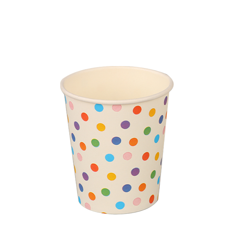 8オンスのプラスチックフリーシングルウォールホット紙カップ